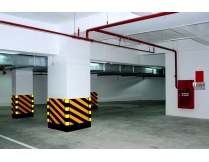 Sơn vàng đen chân cột